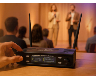 MusicMate Bezprzewodowy zestaw mikrofonowy MM-500 VocalPro Duo - 1588504 - zdjęcie 10